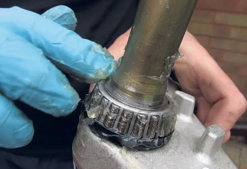 These pits should be avoided during bearing maintenance